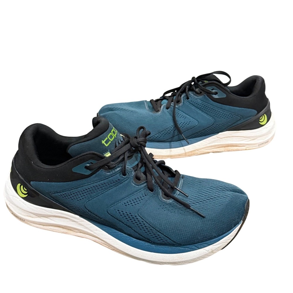 Topo Athletic Phantom 3 Road Running Shoes Men 13 Blue ZipFoam 5MM Drop Sneakers